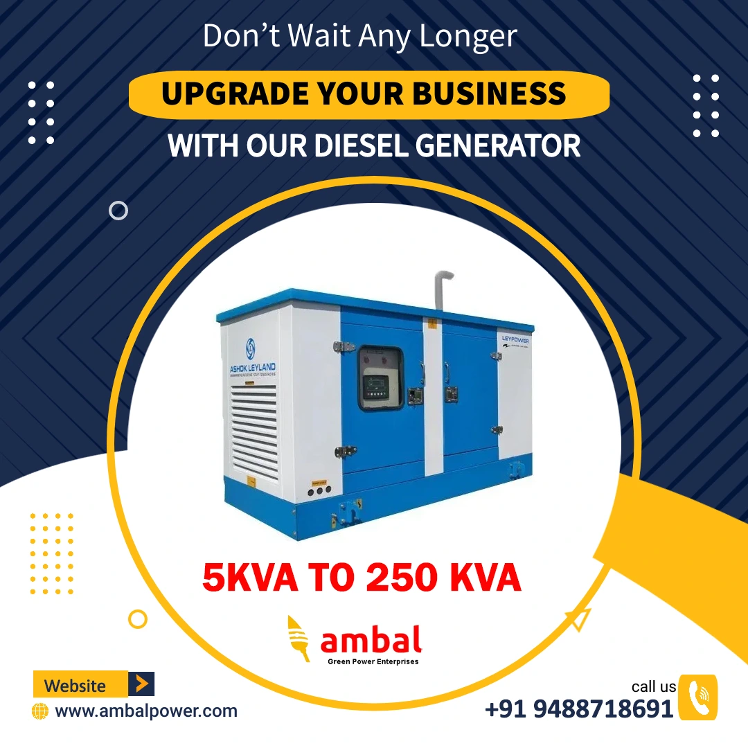 Power Beyond Limits: Explore Our High-Capacity Generators